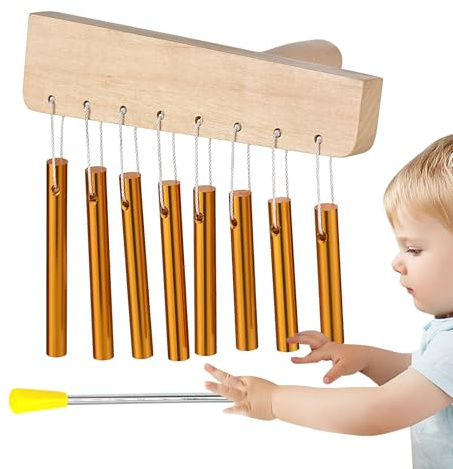 Klanginstrument – ett handslagverksinstrument, handblåst chimes med ljudläkande instrument för vuxna, kvinnor, män och nybörjare