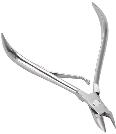 Generic Tijeras para Piel Muerta de Acero Inoxidable de Calidad, Pinzas para Cutículas de Uñas Seguras y Duraderas, Diseño Ergonómico para una Fácil Operación y Uso Práctico