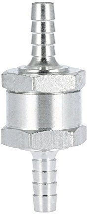 6 mm de 1 Vía Válvula Gasolina Diesel Combustible Non Return de válvula antirretorno