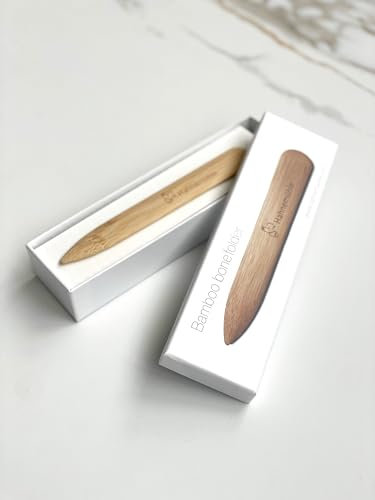 Hahnemühle Falzbein aus Bambus, zum abtrennen von verleimten Aquarellpapier