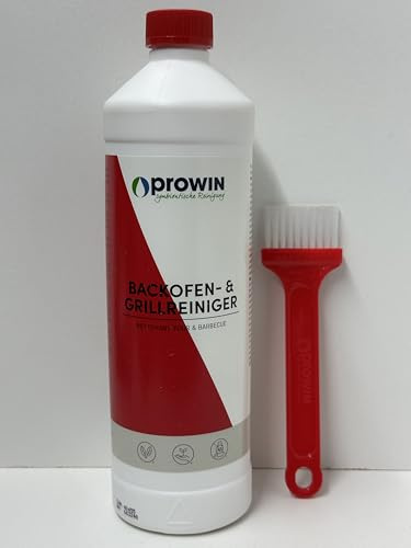 ProWIN Nettoyant pour four et barbecue 1 l + pinceau
