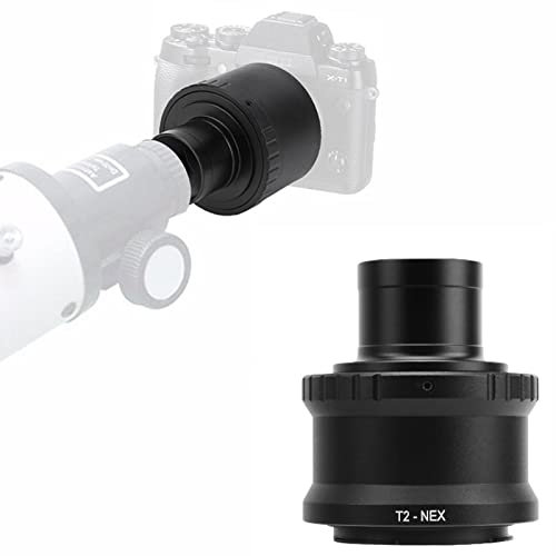 Telescope Adapter Ring, Professional T-Ring for E Mount Camera to 1.25Inch Astronomical Telescope Camera Lens Adapter Ring