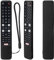 Custodia Protettiva in Silicone per RCA TCL Telecomando RC802N RC80N 43P20US 49C2US 50P20US 55X2US 65P20US, YiBiChin Custodia Telecomando per TCL Android 4K UHD Smart TV Telecomando (Nero)