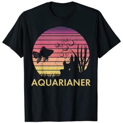 Fish aquarist ornamental aquaristics aquascaping biologist T-Shirt