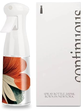 Shu mizara Hair Spray Bottle,Continuous Water Mister Empty Spray for Hairstyling, Cleaning, Plants, Misting and Skin Care