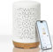 Earnest Living Smart WiFi Diffusor für ätherische Öle Keramik diffusor 250 ml mit Alexa Google Home App Telefonsteuerung LED und automatischer Abschaltung Büro-Luftbefeuchter Aromatherapie Weiß