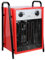 XMTECH Heizlüfter Elektroheizung 9kW 400V - Bauheizer, Elektroheizer, Heizstrahler, Heizgerät, Heizgebläse mit 3 Heizstufen