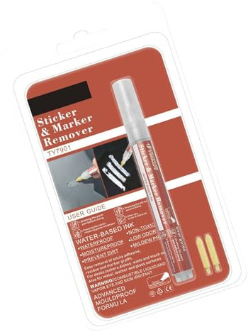 Klebstoffentferner Stift Aufkleber Entferner Stift Klebeetikettenentferner zum Entfernen von Etikettenklebern Klebeband auf verschiedenen Oberflächen