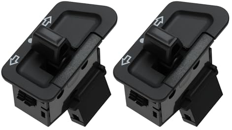 EMSea 2 Unidades Interruptor de Luz Intermitente de Motocicleta de 3 Pines 44 X 21 Mm para Scooter Motocicleta Y Vehículo Eléctrico.