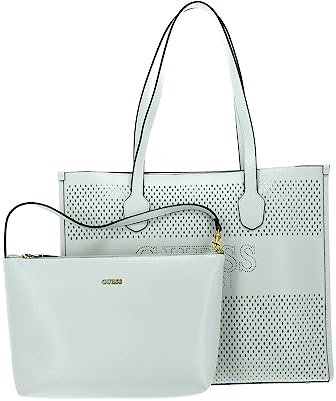 GUESS Katey Perf Tote Mint