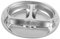 Cabilock Plato Llano De Acero Inoxidable Placa De Ayuda Para Bajar De Peso Placas De Acero Inoxidable Plato De Bocadillos Para Niños Comida Plato De Ensalada Niño Pequeño Mini Reutilizable