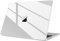 Fintie Hülle Kompatibel mit MacBook Air 13.6 Zoll M4 M3 M2 (2025-2022) A3240 A3113 A2681, Ultradünne Hartschale Schutzhülle Snap Case Kompatibel mit MacBook Air 13.6 Zoll, Kristall Klar (Ultradünne)