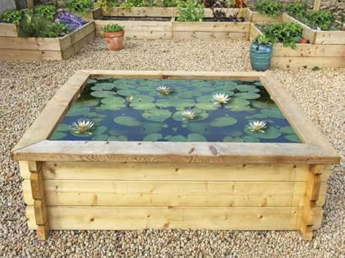 Avon Raised Garden Pond With Liner - 6ft x 6ft (44in)