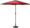 Parasole Outdoor Market Patio Garten Rasen Tisch Sun Banopy Eisenmastschirm UV -Schutz 270 cm*250 cm ohne Basis gut