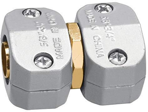 Orbit 5 Pack Zinc 5/8 Inch - 3/4 Inch Hose Repair Mender - Extends The Life of Your Outdoor Gar.