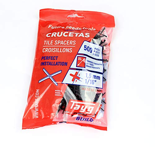 Tayg Crucetas para alicatados 1´5mm Bolsa 500un