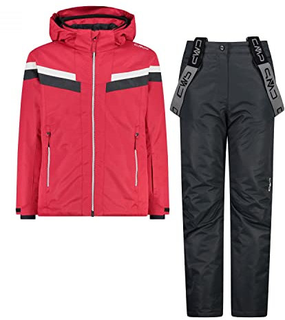 CMP - Kid G Set Jacket and Pant, Girl, Begonia, 152
