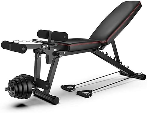 Banc de Musculation Multifonction Complet, pour la Maison Gym