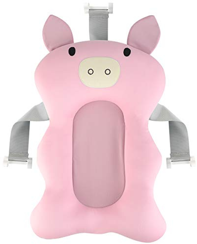 Josopa Imbottitura per Vasca da Bagno Neonati Antisdrucciolo - Cuscino Lettino Galleggiante per Baby Shower