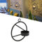 BestAlice - Candelabros para Colgar en la Pared, Candelabros de Pared para Velas de Pilar, Negro, Moderno, Minimalista, Redondo, de Metal, para Colgar en la Pared, para Decoración de Pared, Regalo