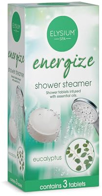 3 Pack Eucalyptus Calming Relaxing Shower Steamers | Infused with Essential Oils | Home Spa Experience | Infuses with Shower Steam (4)