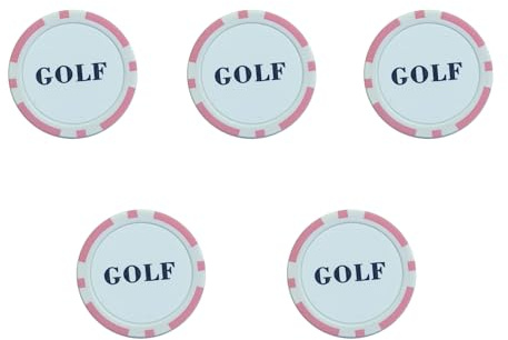Ddujbtp Golfs Marker Con Cap Hat Clip Training Aiuto Adesivo Epossidico Marcatore Palla Golf Accessori Attrezzature da Golf Accessori