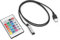 24 Key RGB LED Lichtleiste Kabellose Fernbedienung USB 6A Lichtleiste Fernbedienung 5V-24V, Line Länge 1m