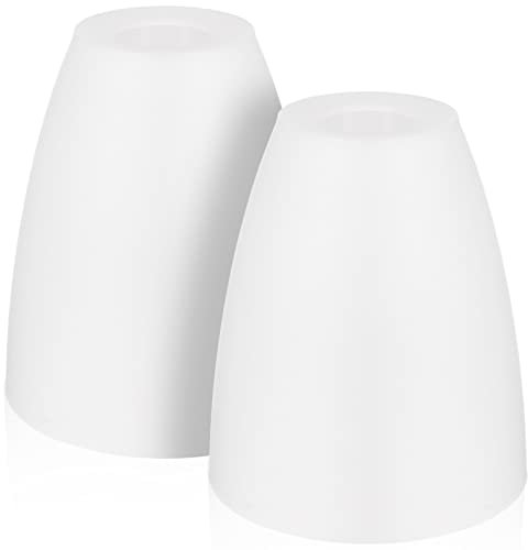 CLISPEED 2 Stück Lampenschirme Ersatz-Stehlampenschirme Klarem Glas Kleine Lampenschirme Leuchtenzubehör Tischlampenabdeckungen Im Öffnungsstil