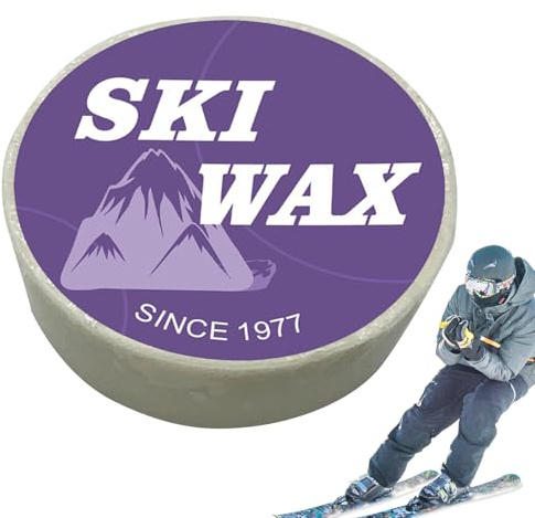 Uoqpty Skate-vax | 60 g underhållskräm, skidor och snowboard racingvax, för vintersport utomhus groomed Trail Competition Resort ridning Touring