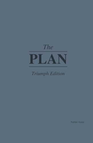 The Plan: Triumph: 90-Day Hardcover Planner + iOS & Android App (Denim)