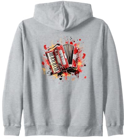 Accordéoniste Accordéon-Musicien Musique Accordéon Sweat à Capuche