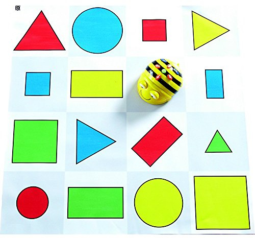 tts - Bee-Bot Bodenmatte mit geometrischen Formen - Bodenroboter Lernroboter Zubehör