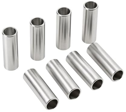 MUXSAM Espaciador de zapatos de patín de ruedas para tornillos de 6 mm de plata de aluminio para adultos en línea