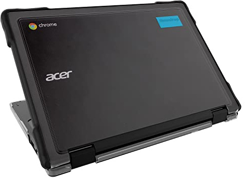 Gumdrop SlimTech Case Fits Acer Chromebook Spin 311 (R721T) 2-in-1. Designed for K-12 Students, Teachers and Classrooms – Drop Tested, Rugged, Shockproof Bumpers for Reliable Device Protection – Black