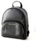 Michael Kors Jaycee XS Convertible Zip Pocket Rucksack Tasche Leder Schwarz, Schwarz, Medium, Maße (L x H x B): ca. 17,8 x 22,9 x 7,6 cm