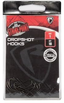 Fox Rage SP Drop Shot Hooks - 10 Dropshothaken, Größe:1/0