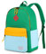 Chase Chic Rucksack Kinder,Leichter Schulrucksack Jungen Mädchen,Wasserabweisender Kinderrucksack Schulranzen für 6-14 jahre,Grün Blau