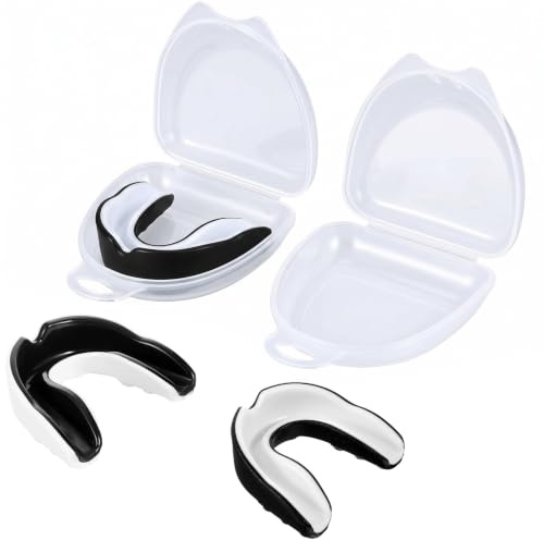 2pcs Protectores Bucales Deportivos Niños Grado Alimenticio Anti Impacto Boxeo Taekwondo,bucal kick boxing,bucal hockey,protector bucal junior