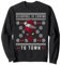 Marvel Deadpool Coming To Town Ugly Christmas Sweatshirt