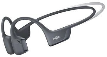 SHOKZ OpenRun Pro 2 Mini Bone Conduction Sports Headphones, Open-Ear Wireless Earphones with Bluetooth 5.3, Noise Cancelling Mics, IP55 Waterproof, 12h Playtime for Running, USB-C Quick Charge, Black