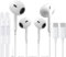 2PC Écouteurs USB C, écouteurs filaires Type-C avec microphone et contrôle du volume, écouteurs intra-auriculaires pour iPhone 16/16Pro/16Pro Max/15/15 Pro/15 Pro Max Compatible avec tous les IOS