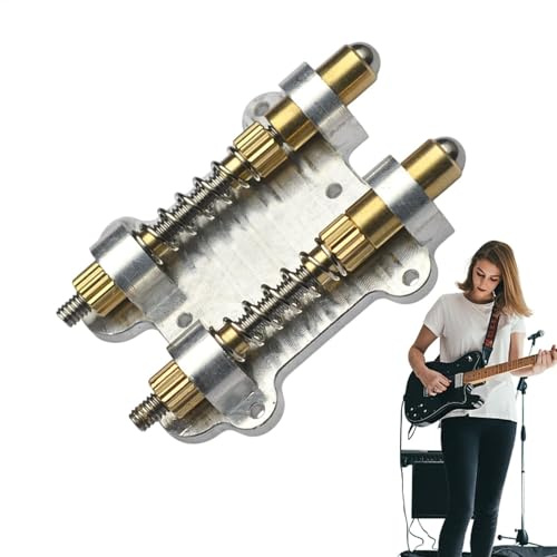 Tremolo-Stabilisator, Gitarren-Tremolo-Brücke, schwimmendes Tremolo-System, doppelte Tremolo-Armierung, Tremolo-Brückenstopper, Gitarren-Tremolo-Tremolo-Teile, Tremolo-Stabilisator-Stopper-Teile für