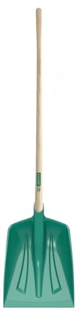 Leborgne, Pelle en Bois Smax Certifiée PEFC 100%, Pelle de Jardin Ergonomique avec Manche en Bois, Modèle Durable, Taille Standard, Idéale pour le Jardinage et l'Aménagement Paysager
