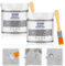shallyong 2x300g Sellador Impermeable, Pegamento Impermeable Transparente, Invisible Waterproof Agent con Cepillo, Agente de Recubrimiento Impermeable Transparente, para Baño, Cocina