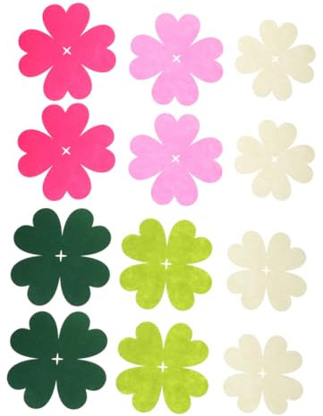 GREENADSCAPE 12 Piezas Protector De Sartén Posavasos Cojín Separadores De Sartenes Protectores Vajilla Estera Protectores De Ollas Protector De Rasguños Plato Plato Cacerola Divisor Cestas