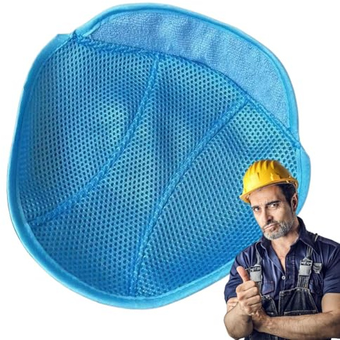Forros para Cascos,Protección Cómoda para La Cabeza - Cojín De Seguridad Extraíble Absorbe Sudor Transpirable para Hombre Construcción Deportes Exteriores Protección Adultos