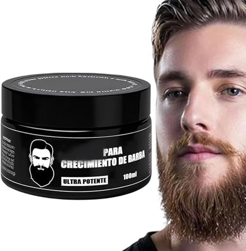 Senermter Crema Per Barba,Cera Modellante Barba - 100ml Balsamo Idratante e Condizionante per Styling Stile Effetto Lucido e Cura della Pelle