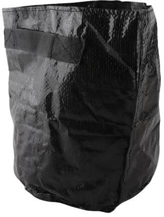 Vroomoto Planteringspåse Grow Bag Garden Grow Pouch Andas PE Planteringspåse med Fönster för Potatis Tomater Grönsaker (5 liter 23x28cm)