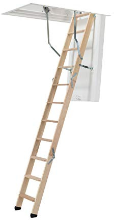 Dolle 'ClickFix 76' Timber Folding Loft Ladder (1150 x 550mm)