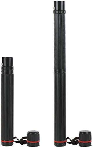 Huntingdoor Archery Arrows Quiver Telescopic Arrow Holders Tube 63cm-110cm Back Arrow Quiver Case for Compound Bow Hunting Arrows